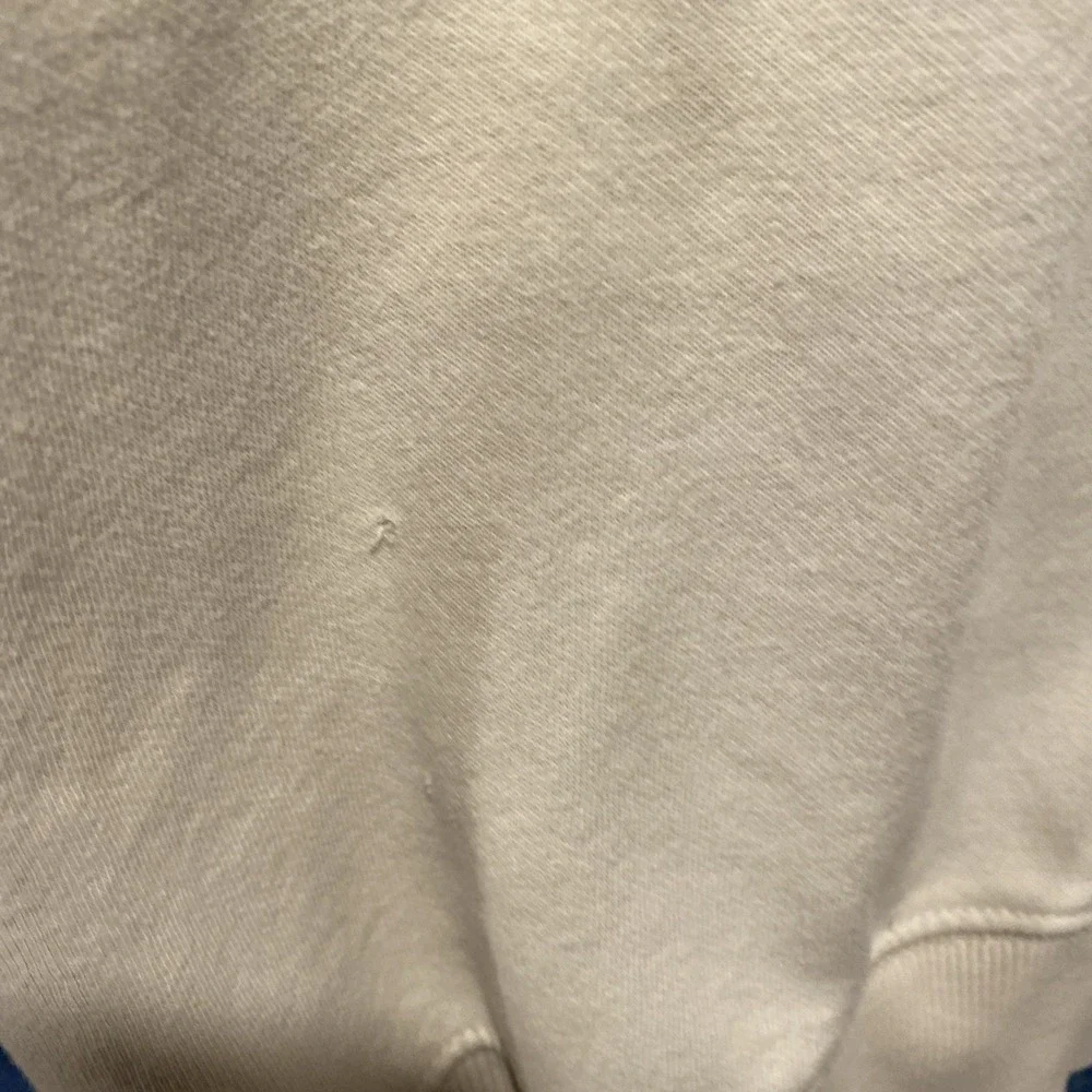 The North Face Hoodie Mens XL White Pullover Back Graphic Cotton Blend - Picture 7 of 9